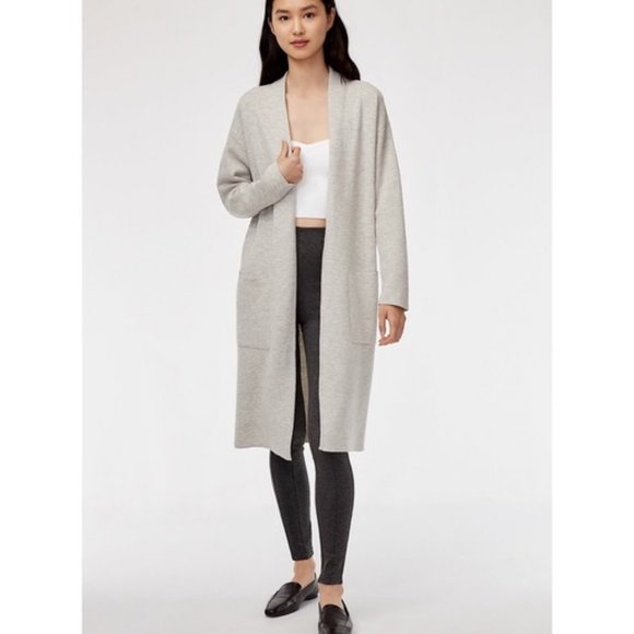 Aritzia Tan Long Cardigan - Picture 11 of 14